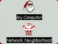 PC World Christmas Desktop Theme