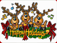 Happy Holidays desktop theme
