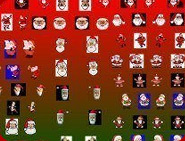 Apple Blossom Art Christmas icons