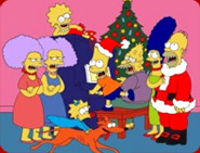 Simpsons Christmas Carol Wallpaper